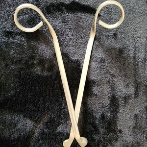 Silver Colored Metal Candle Wick Trimmer